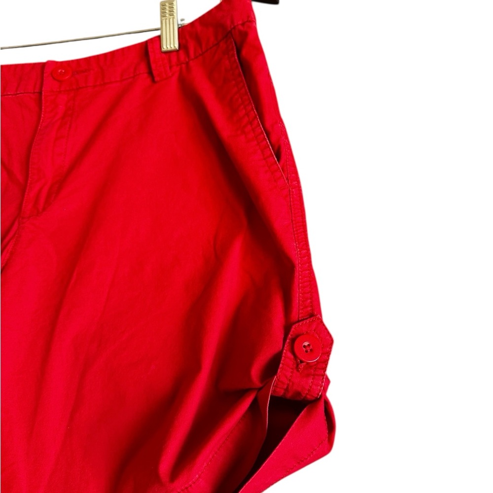 Liz Claiborne Red Casual Shorts Women’s Sz 10 - Picture 2 of 12
